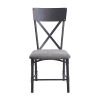 Edina 7 Piece Dining Room Set in Oak & Sandy Black Finish by Acme - DN01057 - Image 5 of 0