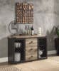 Edina Server in Oak & Sandy Black Finish by Acme - DN01059 - Image 1 of 0