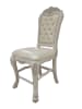 Dresden 5 Piece Counter Height Dining Set in Synthetic Leather & Bone White Finish by Acme - DN01705 - Image 3 of 0