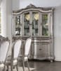 Ariadne 7 Piece Dining Room Set in Velvet & Antique Platinum Finish by Acme - DN02281 - Image 3 of 0