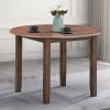 Ferris 5 Piece Round Dining Room Set in Brown Finish by Acme - DN03340 - Image 2 of 0