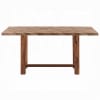 Gilsea 7 Piece Counter Height Dining Room Set in Brown Synthetic Leather and Brown Finish by Acme - DN03725 - Image 3 of 0