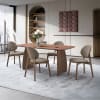 Hadasa 5 Piece Dining Room Set in Light Brown and Walnut Finish by Acme - DN04165-DN04167 - Image 1 of 0