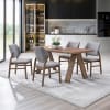Sarha 5 Piece Dining Room Set in Light Gray and Walnut Finish by Acme - DN04195-DN04196 - Image 1 of 0