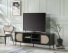 Colson 60 Inch TV Console in Black Finish by Acme - LV01080 - Image 1 of 0
