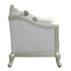 Qunsia Chair in Light Gray Linen & Champagne Finish by Acme - LV01119 - Image 3 of 0