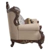 Ragnar Chair in Light Brown Linen & Cherry Finish by Acme - LV01124 - Image 3 of 0