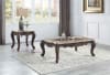 Ragnar 3 Piece Occasional Table Set in Marble Top & Cherry Finish by Acme - LV01125-S - Image 1 of 0