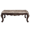 Ragnar 3 Piece Occasional Table Set in Marble Top & Cherry Finish by Acme - LV01125-S - Image 2 of 0