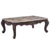 Ragnar 3 Piece Occasional Table Set in Marble Top & Cherry Finish by Acme - LV01125-S - Image 3 of 0