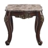 Ragnar 3 Piece Occasional Table Set in Marble Top & Cherry Finish by Acme - LV01125-S - Image 5 of 0
