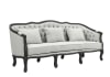 Samael Sofa in Gray Linen & Dark Brown Finish by Acme - LV01127 - Image 2 of 0