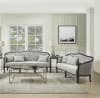 Samael Sofa in Gray Linen & Dark Brown Finish by Acme - LV01127 - Image 5 of 0