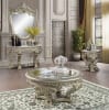Danae 3 Piece Occasional Table Set in Champagne & Gold Finish by Acme - LV01202-S - Image 2 of 0