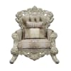 Sorina Chair in Velvet, Fabric & Antique Gold Finish by Acme - LV01207 - Image 1 of 0