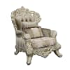 Sorina Chair in Velvet, Fabric & Antique Gold Finish by Acme - LV01207 - Image 2 of 0