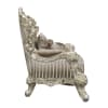 Sorina Chair in Velvet, Fabric & Antique Gold Finish by Acme - LV01207 - Image 3 of 0