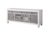 Katia 76 Inch TV Console in Rustic Gray & Weathered White Finish by Acme - LV01317 - Image 3 of 0