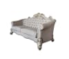Vendome II Sofa in Two Tone Ivory Fabric & Antique Pearl Finish by Acme - LV01329 - Image 2 of 0