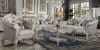 Vendome II Chair in Two Tone Ivory Fabric & Antique Pearl Finish by Acme - LV01331 - Image 5 of 0