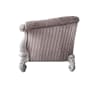 Versailles Chair in Ivory Fabric & Bone White Finish by Acme - LV01396 - Image 3 of 0