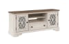 Florian 64 Inch TV Console in Oak & Antique White Finish by Acme - LV01665 - Image 3 of 0