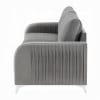 Wenona Sofa in Gray Velvet Finish by Acme - LV01710 - Image 4 of 0