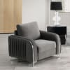 Wenona Sofa in Gray Velvet Finish by Acme - LV01710 - Image 5 of 0