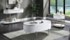 Daveigh 3 Piece Occasional Table Set in White High Gloss & Gold Finish by Acme - LV02464-S - Image 2 of 0
