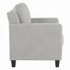 Horatio Chair in Taupe Chenille Finish by Acme - LV02522 - Image 3 of 0