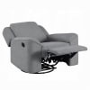 Destiny Glider Recliner w/Swivel in Gray Linen Finish by Acme - LV02535 - Image 5 of 0