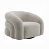 Irma Accent Chair w/Swivel in Gray Boucle Finish by Acme - LV02569 - Image 1 of 0