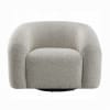 Irma Accent Chair w/Swivel in Gray Boucle Finish by Acme - LV02569 - Image 2 of 0