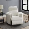 Sagen Glider Recliner w/Swivel in Beige Boucle Finish by Acme - LV02733 - Image 1 of 0