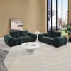 Ferrand 2 Piece Sofa Set in Green Linen Finish by Acme - LV03040-S - Image 1 of 0