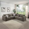 Rylie 5 Piece Modular Sectional Sofa Set in Brown Linen Finish by Acme - LV03150 - Image 1 of 0