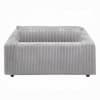 Hilde Chaise w/2 Pillows in Light Grey Corduroy Finish by Acme - LV03681 - Image 5 of 0