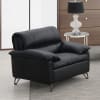 Eilene Loveseat in Black Top Grain Leather Finish by Acme - LV03701 - Image 5 of 0