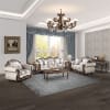Pierce 2 Piece Sofa Set in Beige and Cherry Finish by Acme - LV03830-S - Image 1 of 0