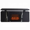 Drisana TV Stand w/Fireplace in Black Mirrored Finish by Acme - LV03868 - Image 3 of 0