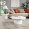Ferrand 3 Piece Coffee Table Set in White High Gloss Finish by Acme - LV04225-S - Image 1 of 0