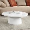 Ferrand 3 Piece Coffee Table Set in White High Gloss Finish by Acme - LV04225-S - Image 2 of 0