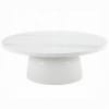 Ferrand 3 Piece Coffee Table Set in White High Gloss Finish by Acme - LV04225-S - Image 3 of 0