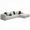 Manilla Sectional Sofa w/8 Pillows in Ivory White Linen Finish by Acme - LV04320 - Image 2 of 0