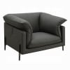 Tadi Chair in Black Top Grain Leather Finish by Acme - LV04512 - Image 2 of 0