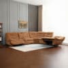 Emmy Power Motion Sectional Sofa in Orange Chenille Finish by Acme - LV04650 - Image 5 of 0