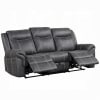 Zubaida 2 Piece Power Motion Sofa Set in Dark Gray Polished Finish by Acme - LV04670-S - Image 4 of 0