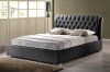 Bianca Bed in Black Finish by Baxton Studio - BAX-BBT6203-Black-Bed - Image 1 of 0