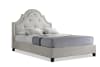 Colchester Platform Bed in Light Beige Linen Finish by Baxton Studio - BAX-BBT6433-Light Beige-Full - Image 2 of 0