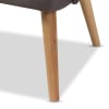 Melody Mid-Century Modern Grey 2-Piece Living Room Set by Baxton Studio - BAX-BBT8026-Grey-2PC Set - Image 5 of 0